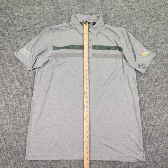 Travis Mathew Seasonal Shade Golf Polo Shirt Mens Extra Large Gray Stretch - Picture 5 of 10